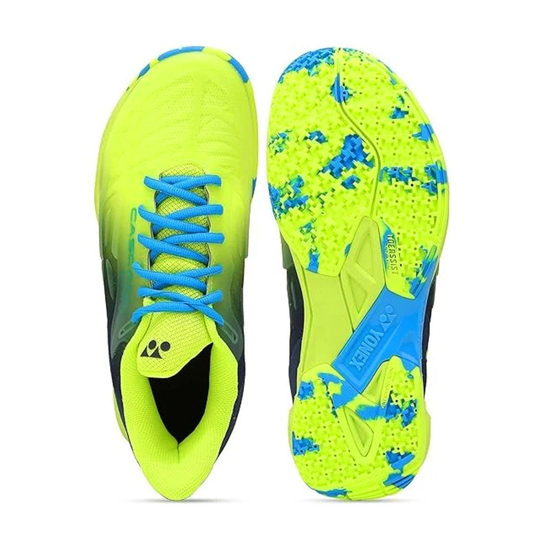 Yonex Power Cushion SHB Cascade Drive Badminton Shoes (Yellow/Blue) 6