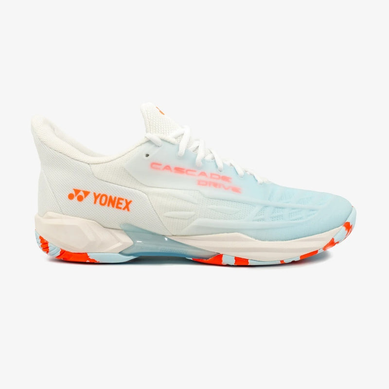 Yonex Power Cushion SHB Cascade Drive Badminton Shoes (White/Water Blue) 3