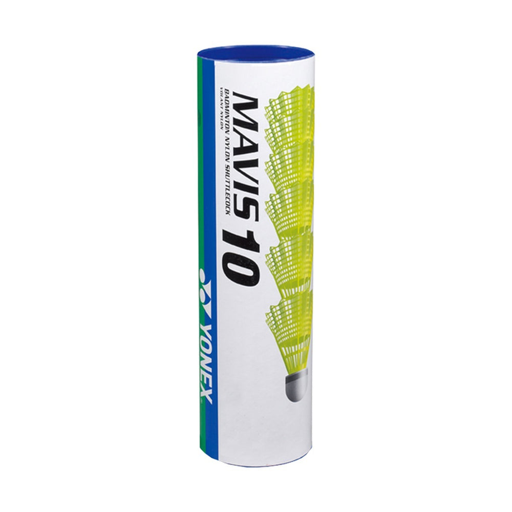 Yonex Mavis 10 Badminton Nylon Shuttlecock (Pack of 10)