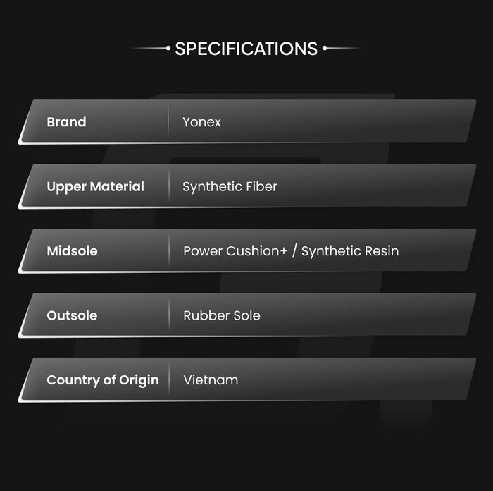 YONEX Power Cushion SHB Comfort Z3 Badminton Shoes for Women (White) 7