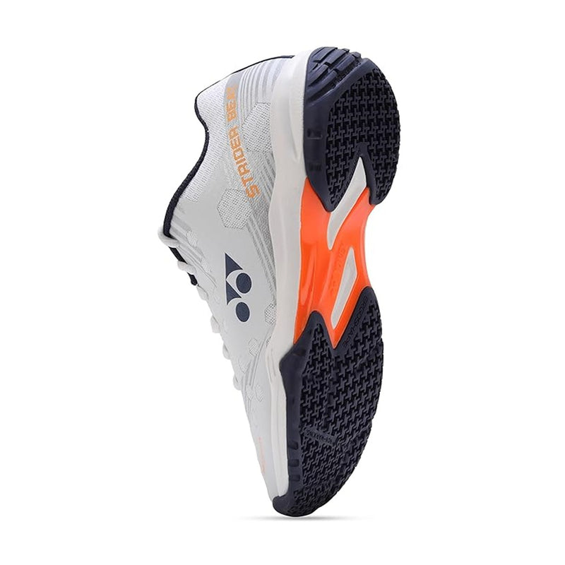 Yonex Power Cushion SHB Strider Beat Badminton Shoes (White/Orange) 5