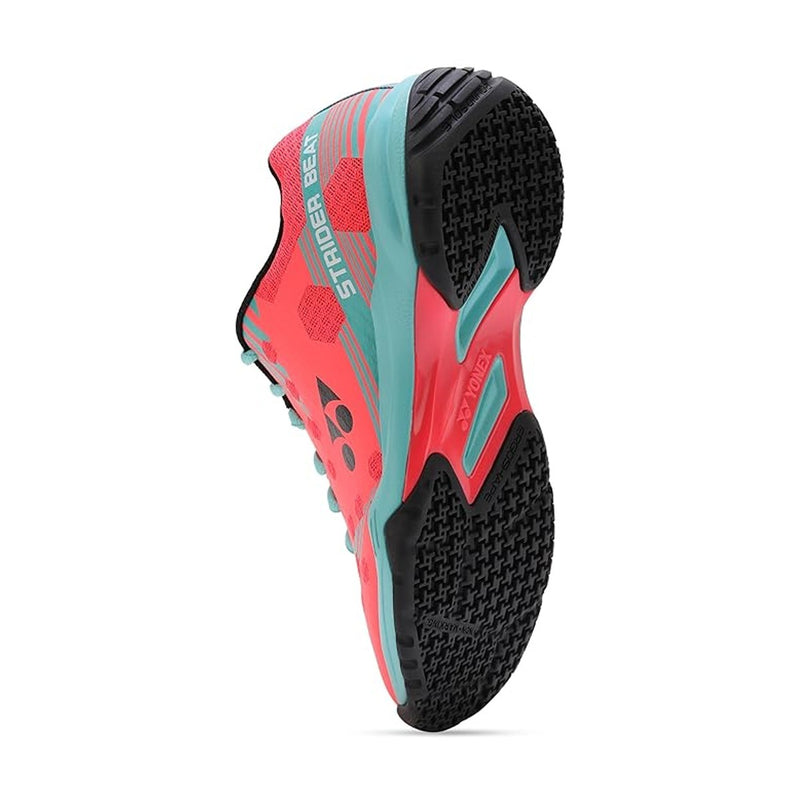Yonex Power Cushion SHB Strider Beat Badminton Shoes (Bright Red) 5