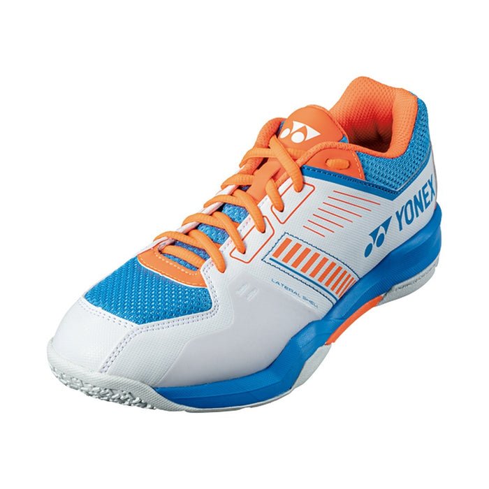 Yonex Power Cushion SHB Strider Flow Badminton Shoes (White/Sky Blue) 1