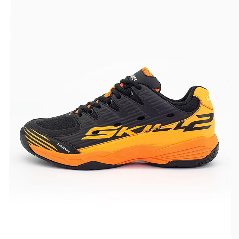 Yonex Tour Skill 2 Badminton Shoes (Black/Termaric) 1