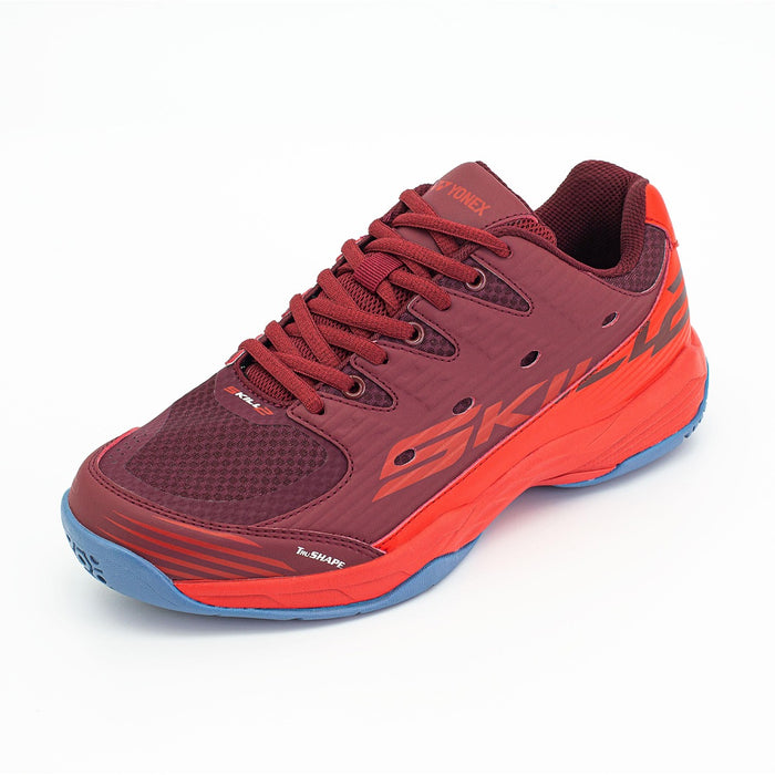 Yonex Tour Skill 2 Badminton Shoes (Cabernet/Flame Scarlet/Mountain Spring) 2