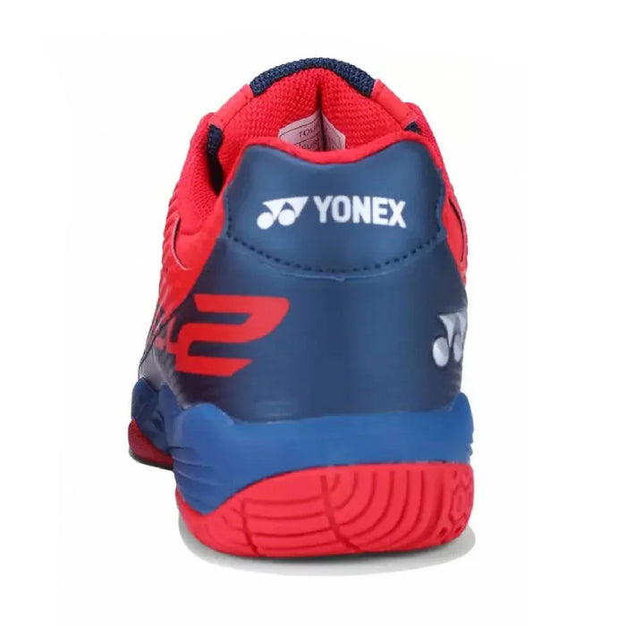 Yonex Tour Skill 2 Badminton Shoes (Poppy Red/Cobalt) 3