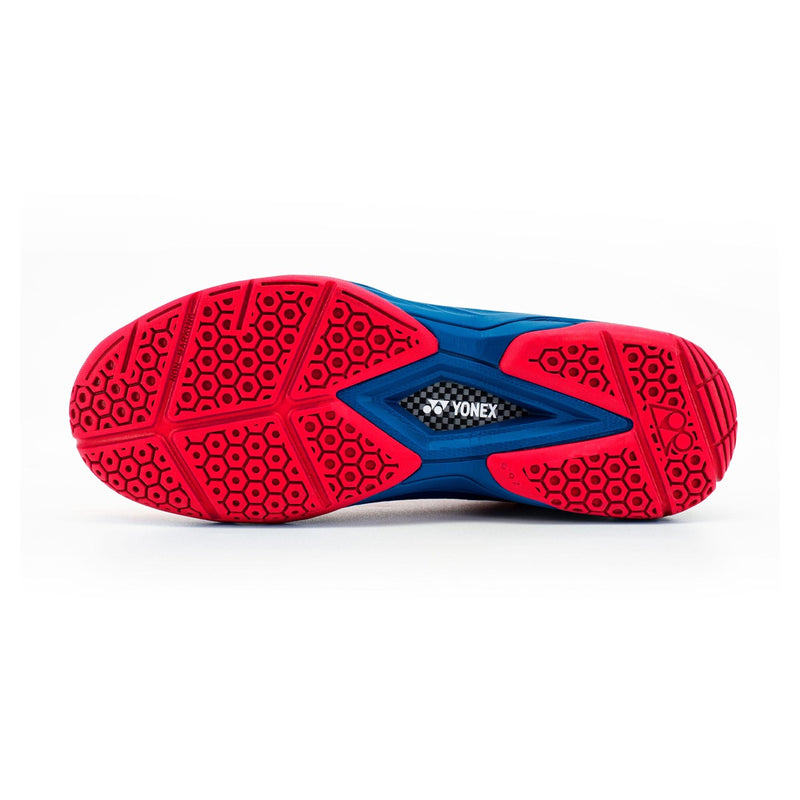 Yonex Tour Skill 2 Badminton Shoes (Poppy Red/Cobalt) 4