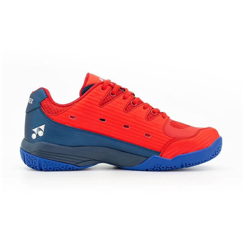 Yonex Tour Skill 2 Badminton Shoes (Poppy Red/Cobalt) 2