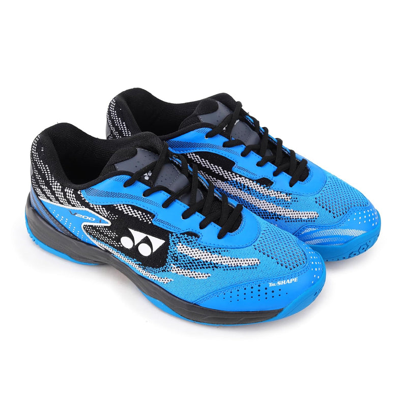 Yonex V200i Badminton Shoes (Hyper Royal/Slate Black) 3