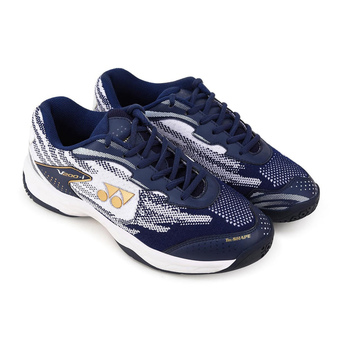 Yonex V200i Badminton Shoes (Indigo Marine/White) 3