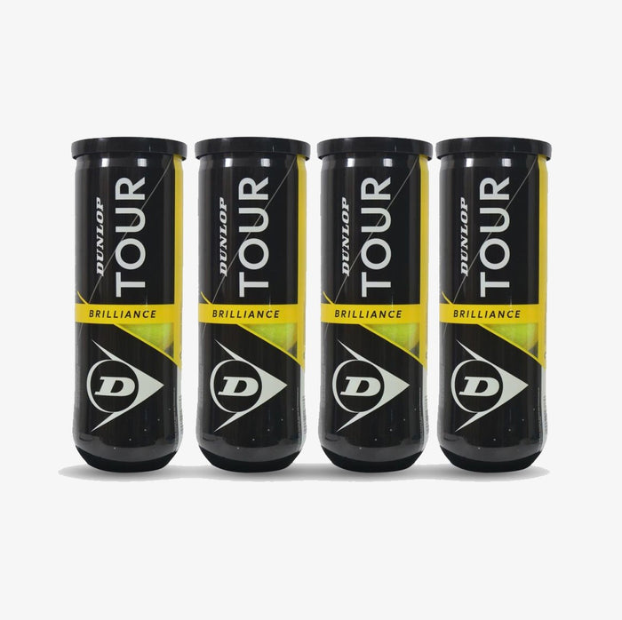 Dunlop Tour Brilliance Tennis Balls Can (12 Balls) 1