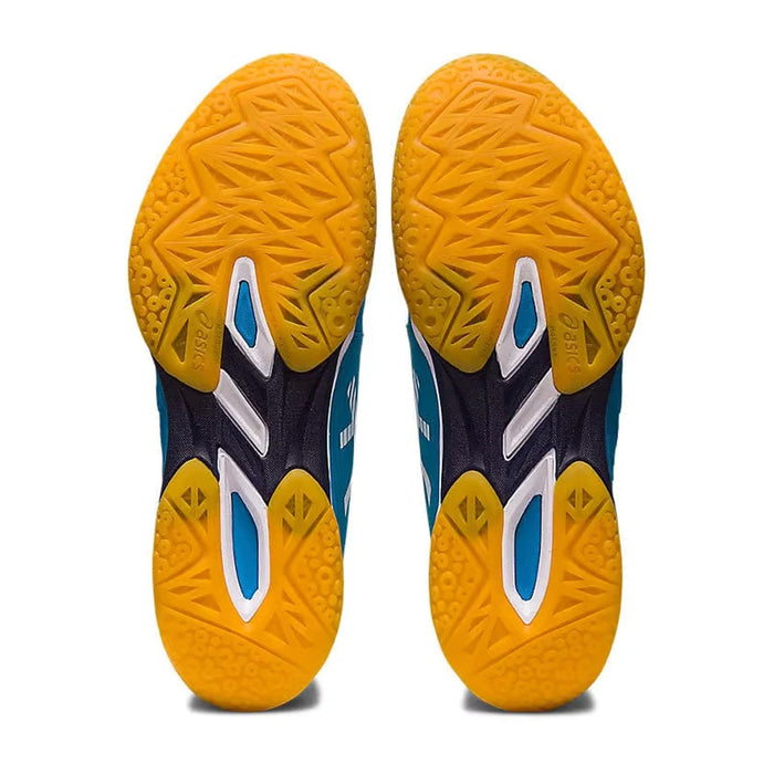Asics Court Control FF 3 Badminton Shoes (Island Blue/White) 6