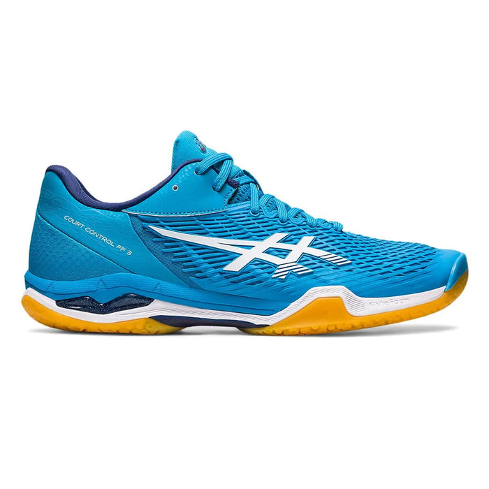 Asics Court Control FF 3 Badminton Shoes (Island Blue/White) 2