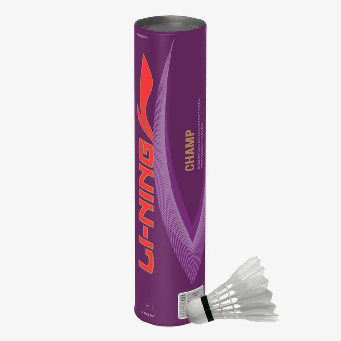 Li-Ning Champ Badminton Feather Shuttlecock (Speed 76) 1