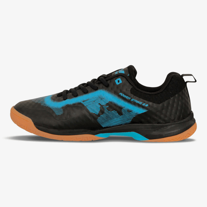 Nivia Powerstrike 3.0 Badminton Shoes for Men (Black) 1