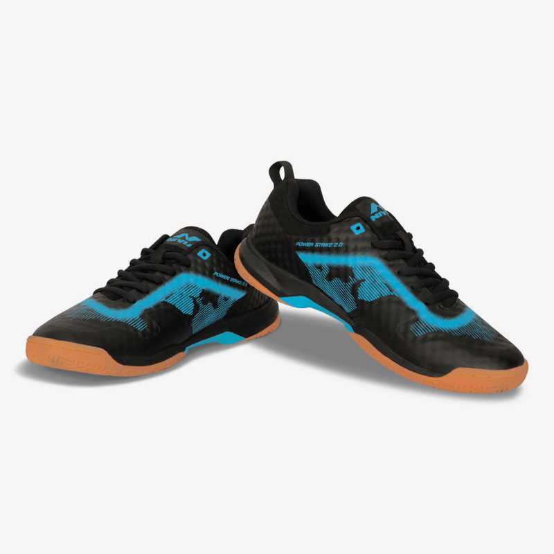 Nivia Powerstrike 3.0 Badminton Shoes for Men (Black) 5