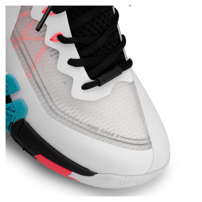 Li-Ning Saga II Pro Badminton Shoes (White/Black) 7