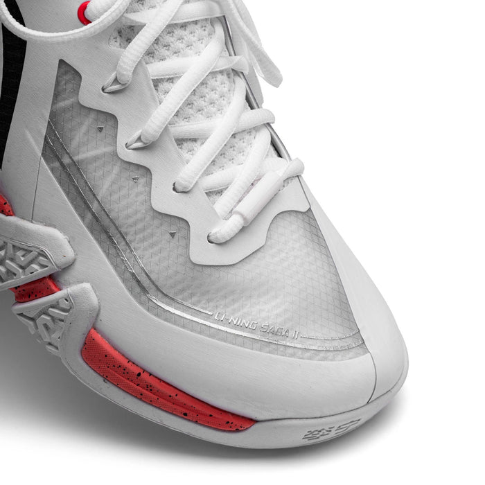 Li-Ning Saga II Pro Badminton Shoes (White) 4