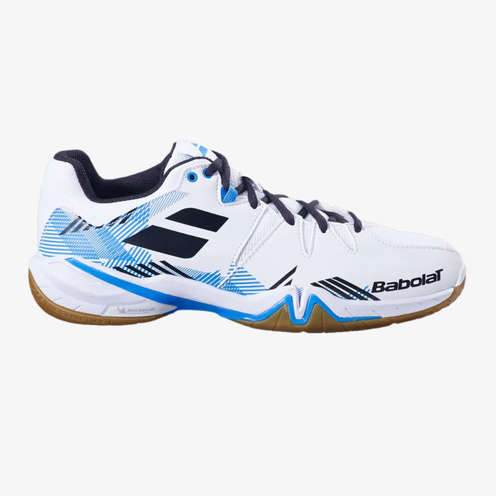 Babolat Shadow Spirit Badminton Shoes (White/Black) 3