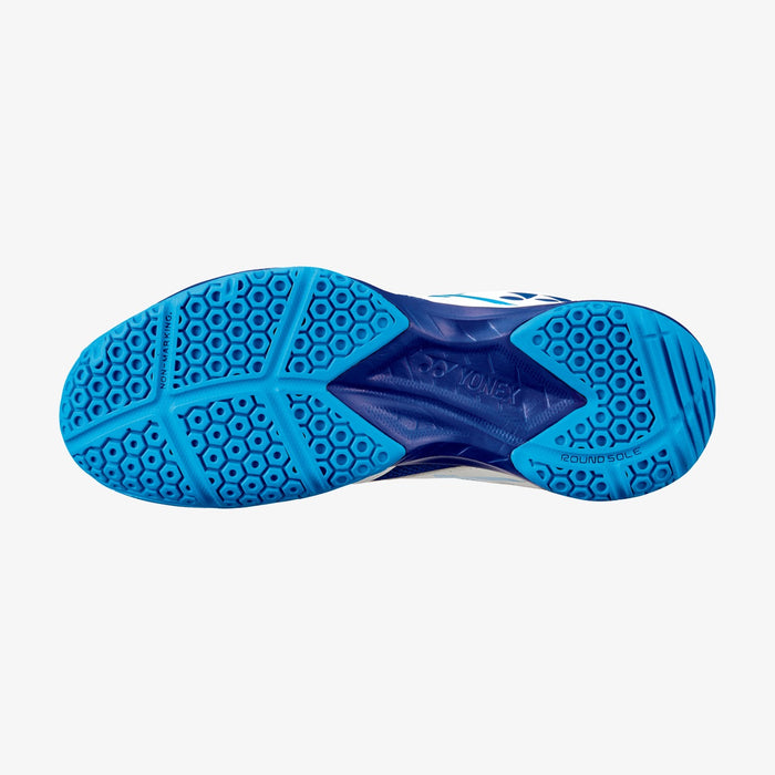 YONEX Power Cushion SHB 39 Badminton Shoes (White/Blue) 2