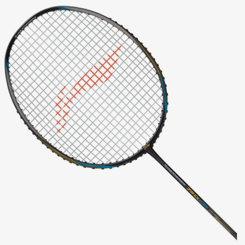 Li-Ning Windstorm 74 (Blue+Gold) Badminton Racket 2