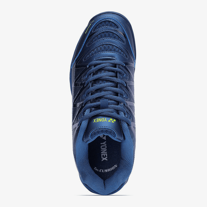 YONEX Dominant Badminton Shoes (Blue/ Silver/ Volt) 3