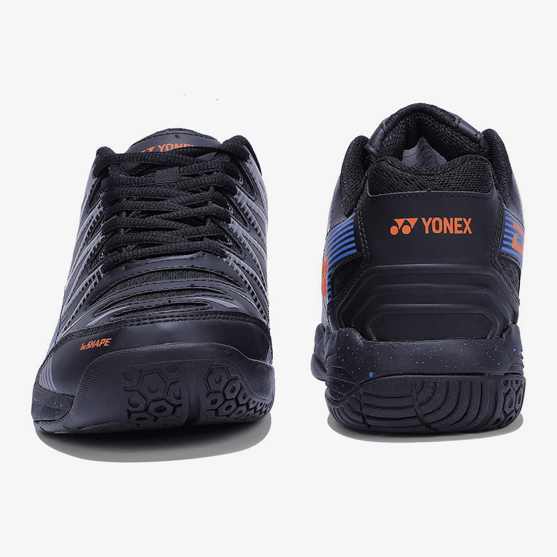 YONEX Dominant Badminton Shoes (Black/ Blue/ Orange) 7