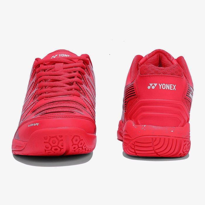 YONEX Dominant Badminton Shoes (Warm Red/ Black) 8