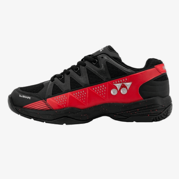 YONEX Skill Badminton Shoes (Black/ Blue Berry) 2
