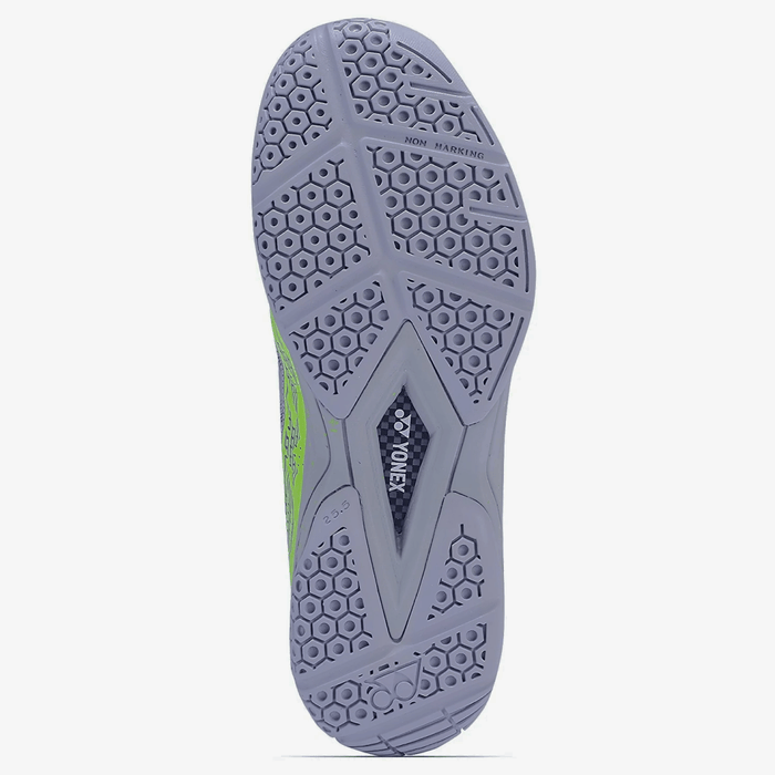 YONEX Skill Badminton Shoes (Space Grey/ Neon Volt) 7