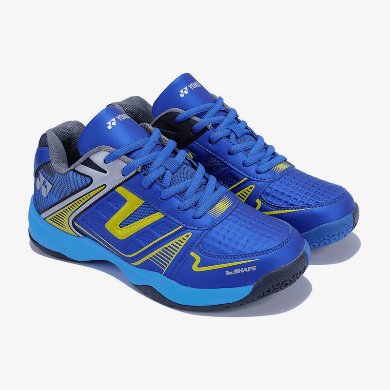 YONEX Tokyo 3 Men's Badminton Shoes (Bright Blue/Yellow) 2
