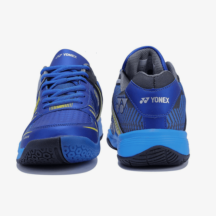 YONEX Tokyo 3 Men's Badminton Shoes (Bright Blue/Yellow) 4