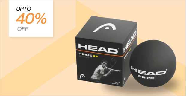 HEAD Squash Balls (Upto 40%)