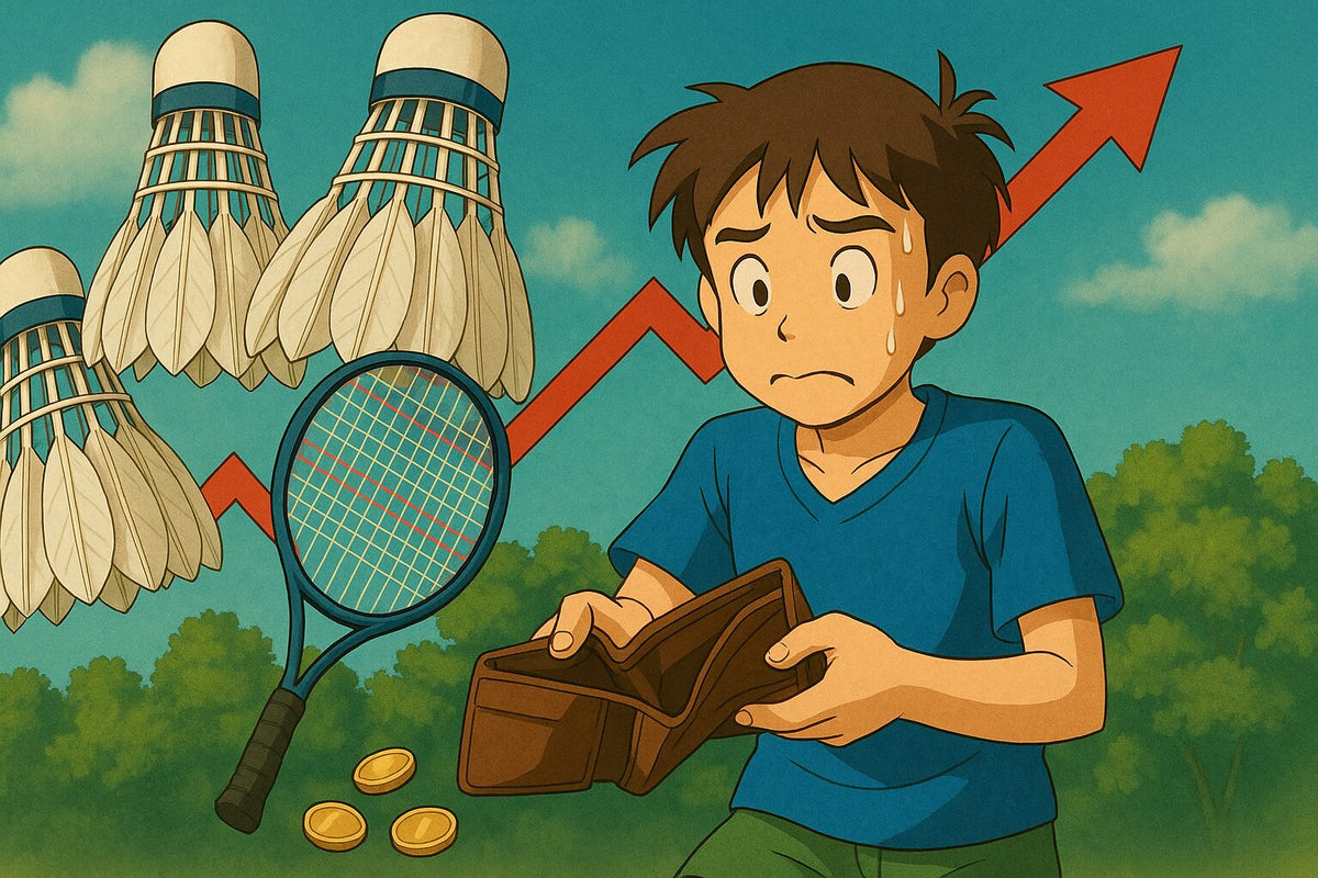 The reason behind sudden increase in Price of Badminton Feather Shuttlecocks