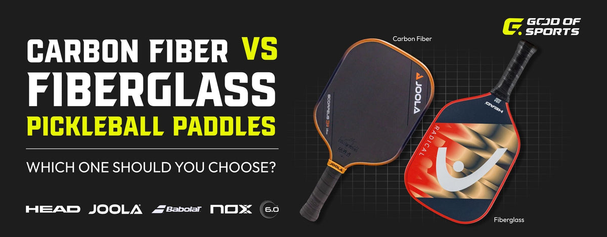 Carbon Fiber vs Fiberglass Pickleball Paddles – Which One Should You Choose?