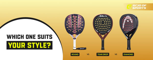 Round vs Teardrop vs Diamond Rackets: Which One Suits Your Style?