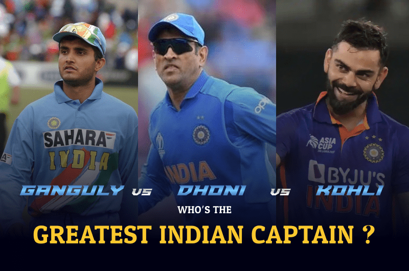 Ganguly vs Dhoni vs Kohli: Who has been the greatest Indian captain?