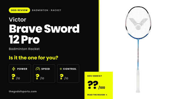 Victor Brave Sword 12 Pro Badminton Racket Review — The Classic Control All-Rounder