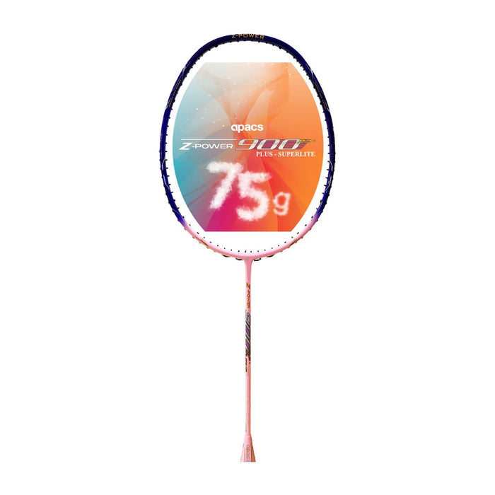 Apacs Z Power 900 RP+ Super Lite Badminton Racket (Pink/Blue) 1