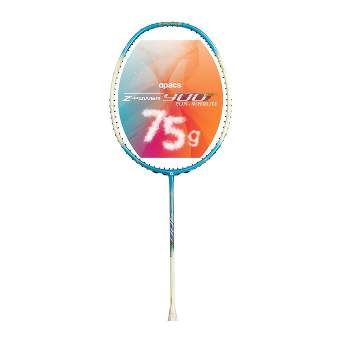Apacs Z Power 900 RP+ Super Lite Badminton Racket  (Yellow/Blue) 1
