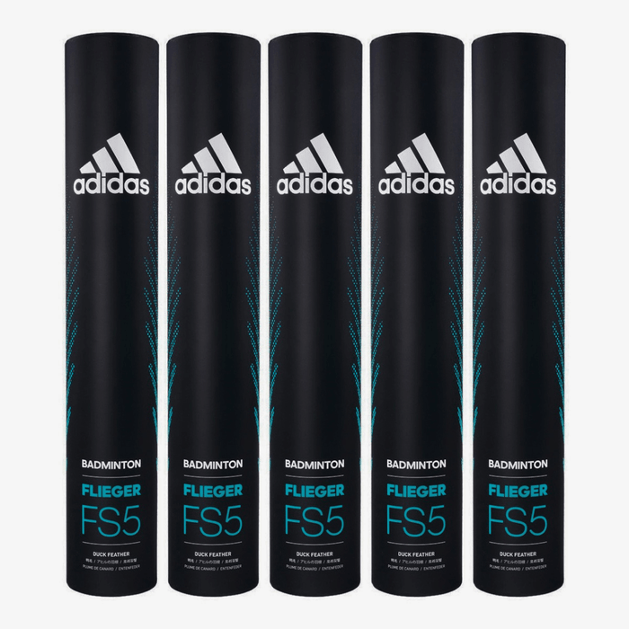 Adidas Flieger FS5 (Speed 76) Badminton Feather Shuttlecock (Pack Of 5) 1