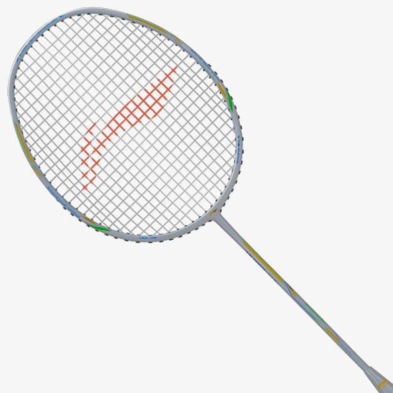 Li-Ning Air-Force G2 Badminton Racket (78 grams) (White/ Gold) 4