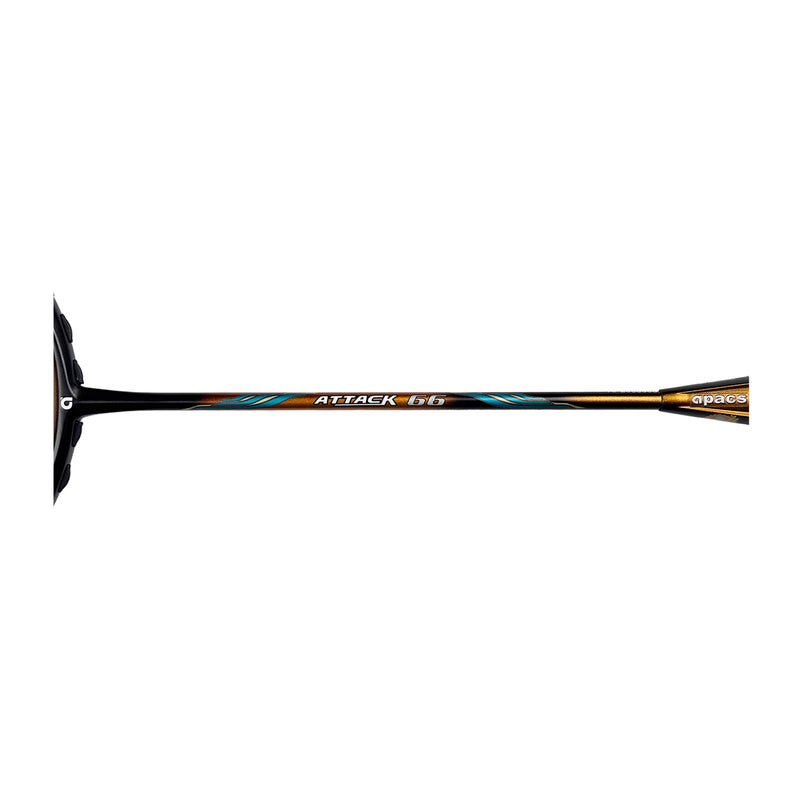 Apacs Attack 66 Badminton Racket (Gold) 3