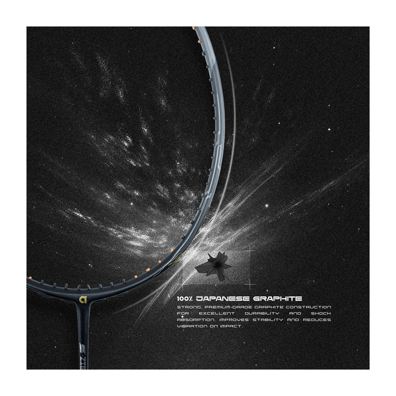 Apacs Z Ziggler Next Gen Badminton Racket (Black) 5