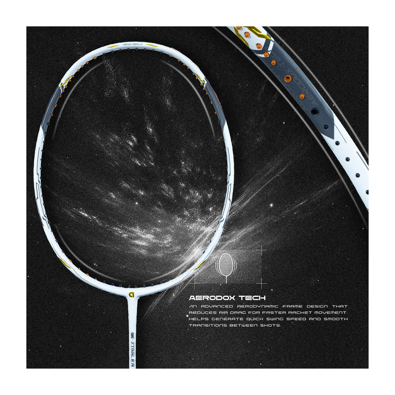 Apacs Z Ziggler Next Gen Badminton Racket (White) 2