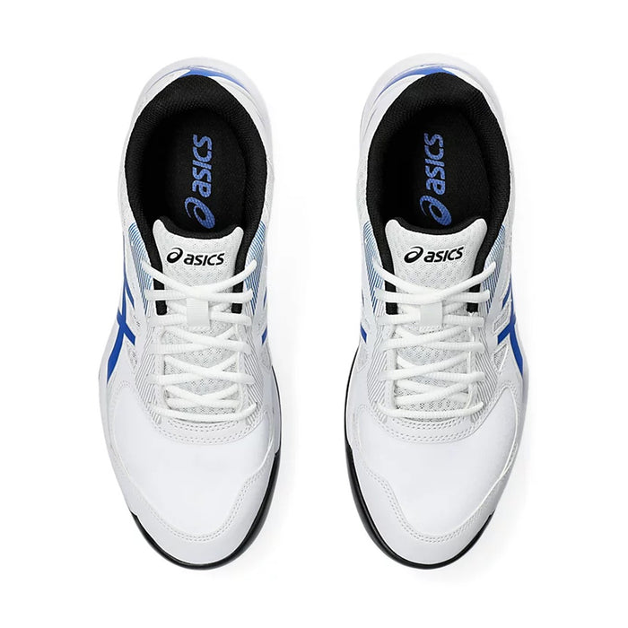 Asics Court Slide 3 Tennis Shoes (White/Tuna Blue) 6