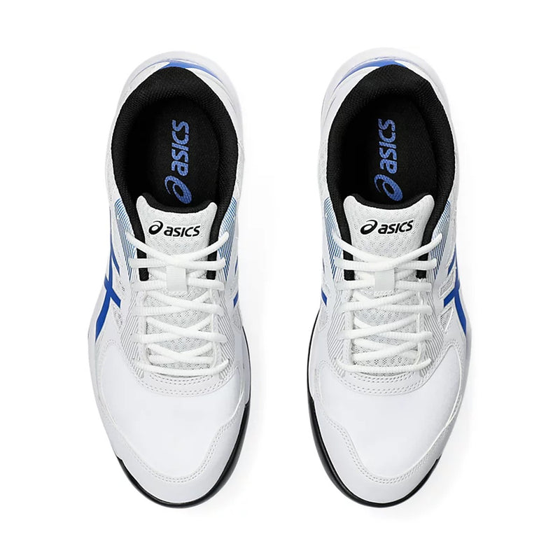 Asics Court Slide 3 Tennis Shoes (White/Tuna Blue) 6