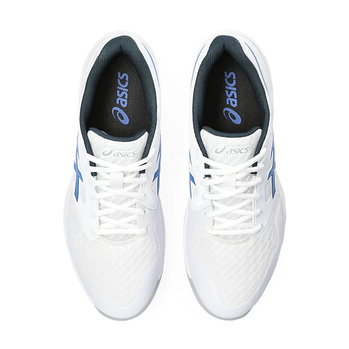 Asics Gel Court Hunter 3 Badminton Shoes (White/Blue) 6
