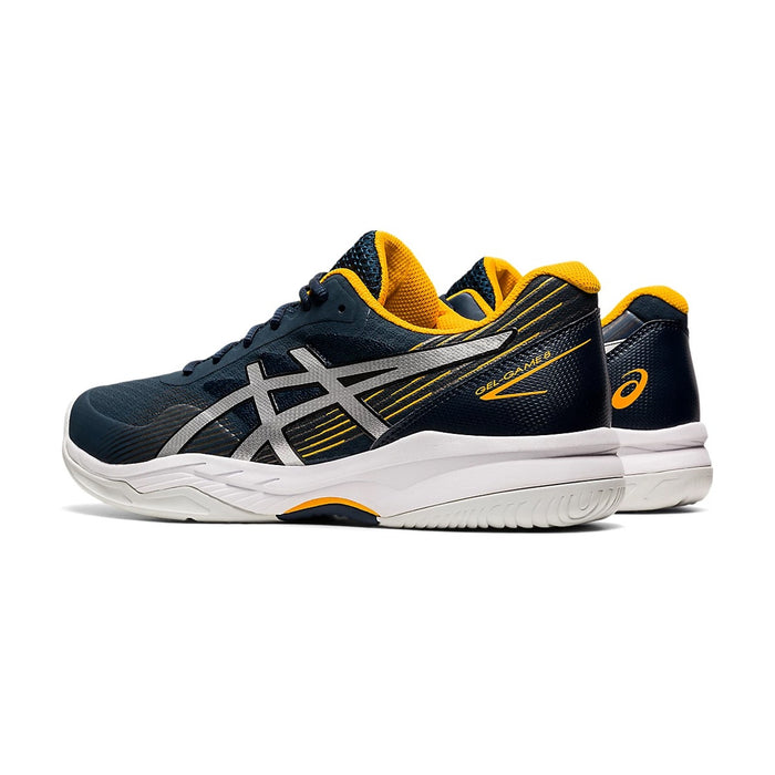 Asics Gel Game 8 Tennis Shoes (French Blue/Pure Silver) 4