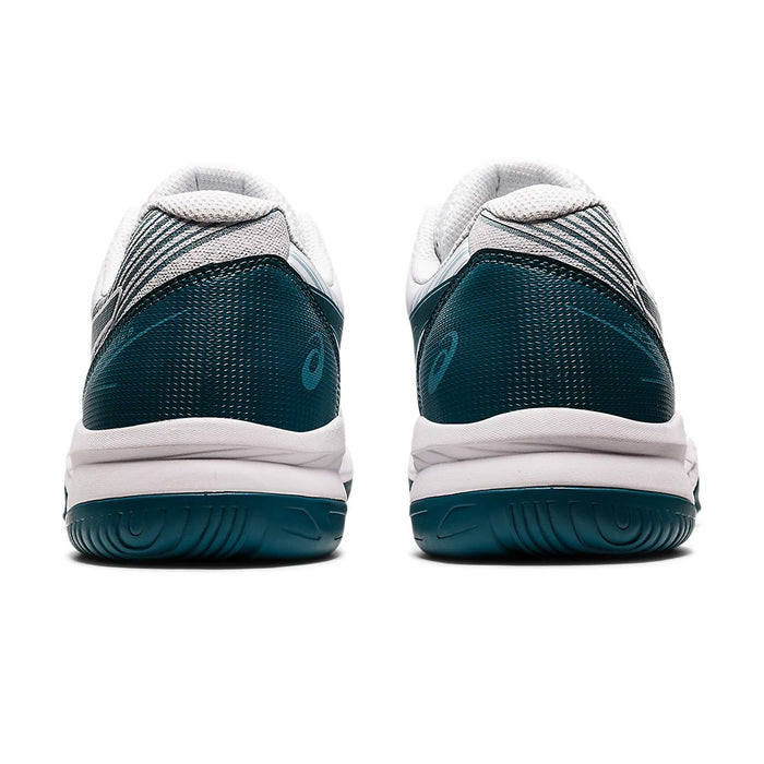Asics Gel Game 8 Tennis Shoes (White/Velvet Pine) 5